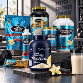 Imagem para a categoria Proteína whey, isolada & vegetal